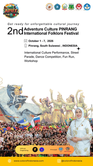 Adventure Culture Pinrang International Folklore Festival
